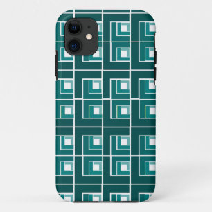 Capa Para iPhone 11 Teal Topsy Turvy