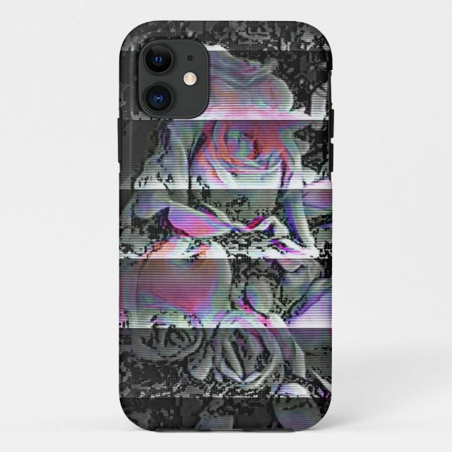 Capa Para iPhone 11 Techno Bouquet  (Verso)