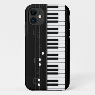 Capa Para iPhone 11 Teclado Piano