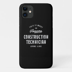 Capa Para iPhone 11 Técnico de Construção Incrível