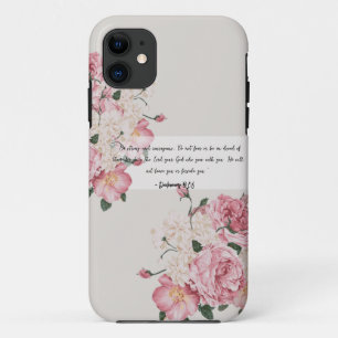 Capa Para iPhone 11 Tela de Bênçãos Felizes: Cristão Pastel
