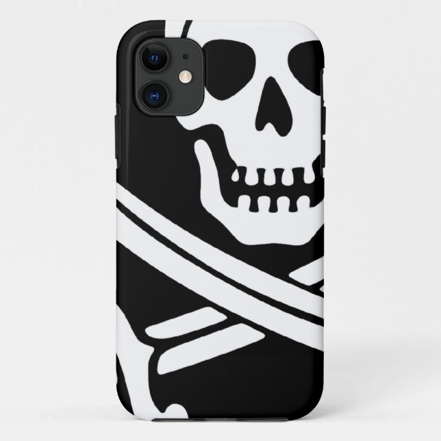 Capa Para iPhone 11 Telefone do pirata (Verso)