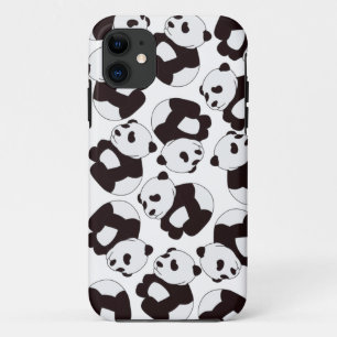 Capa Para iPhone 11 Tempo da panda! Caso