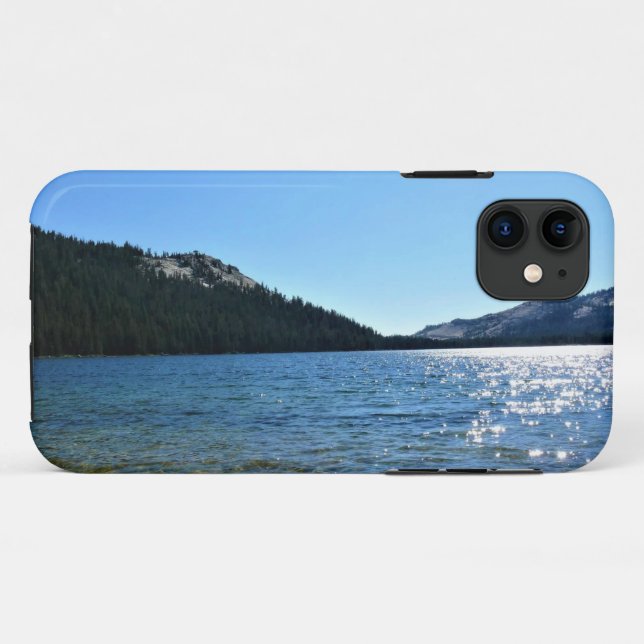 Capa Para iPhone 11 Tenaya Lake, Tuolumne Meadows, Yosemite, CA (Verso (horizontal))