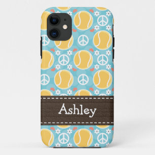 Capa Para iPhone 11 Tênis do amor da paz