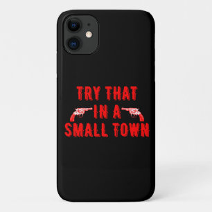 Capa Para iPhone 11 Tente Isso Em Uma Cidade Pequena