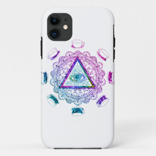 Capa Para iPhone 11 Terceiro Olho Todos Vendo Copo De Café