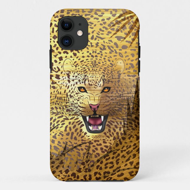 Capa Para iPhone 11 Território Leopard 1 (Verso)