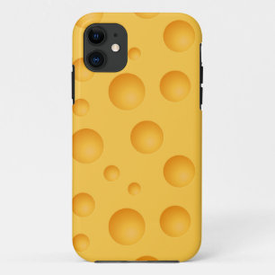 Capa Para iPhone 11 Teste padrão amarelo do queijo
