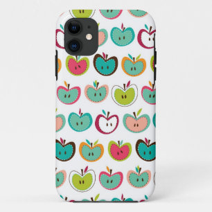 Capa Para iPhone 11 Teste padrão bonito da maçã