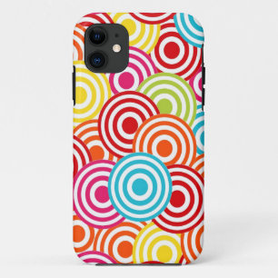 Capa Para iPhone 11 Teste padrão colorido brilhante corajoso dos