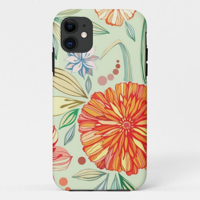 Capa Para iPhone 11 Teste padrão com ásteres (Verso)