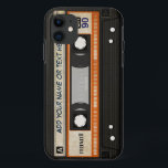 Capa Para iPhone 11 Teste padrão da cassete de banda magnética de<br><div class="desc">Teste padrão da cassete de banda magnética de música da velha escola 80s DJ do vintage - design legal e original bonito do caso do iPhone 6 para você.</div>