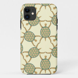 Capa Para iPhone 11 Teste padrão da tartaruga