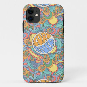 Capa Para iPhone 11 Teste padrão do cavaleiro do surf