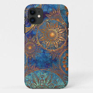 Capa Para iPhone 11 Teste padrão do grunge da arte