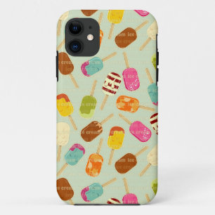 Capa Para iPhone 11 Teste padrão do sorvete