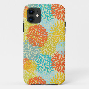 Capa Para iPhone 11 Teste padrão floral 3