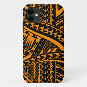 Capa Para iPhone 11 Teste padrão tribal samoano do tatuagem com arte