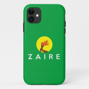 Capa Para iPhone 11 texto do nome do símbolo da bandeira de país de