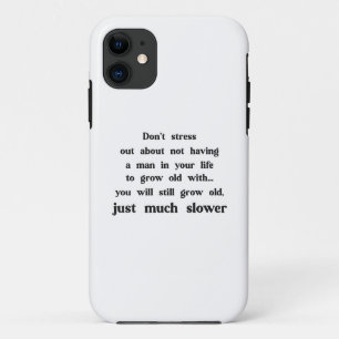 Capa Para iPhone 11 Texto engraçado sobre mulheres e homens.