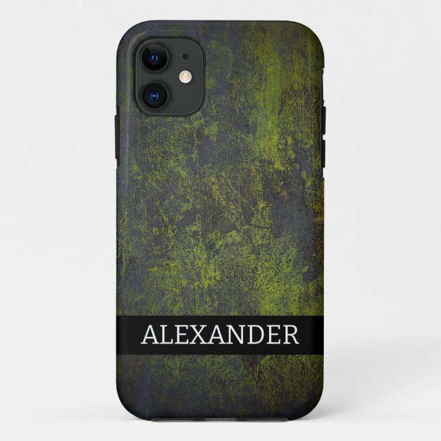 Capa Para iPhone 11 textura de abstrato (Verso)