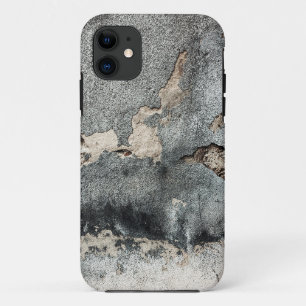 Capa Para iPhone 11 Textura de betão verde
