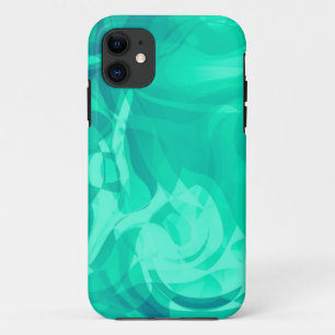 Capa Para iPhone 11 Textura de vidro aquoso