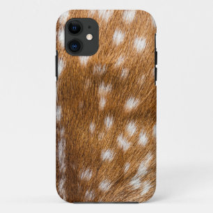 Capa Para iPhone 11 Textura manchada da pele dos cervos