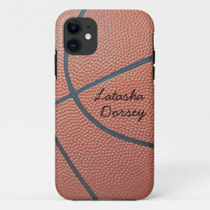 Capa Para iPhone 11 texture_Autograph-Style de Spirit_Basketball da