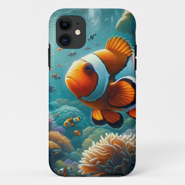 Capa Para iPhone 11 The Clownfish (Verso)