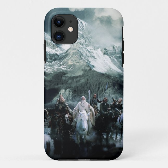 Capa Para iPhone 11 Theoden e a Fellowship (Verso)