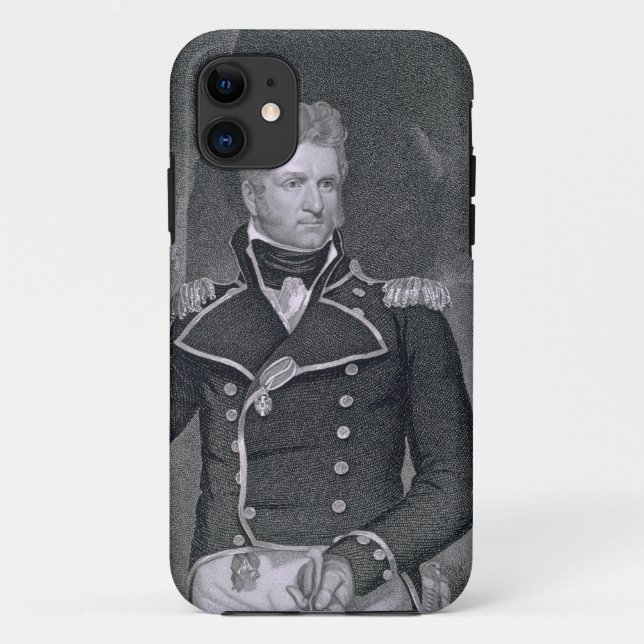 Capa Para iPhone 11 Thomas Macdonough (1783-1825) gravado por John B. (Verso)