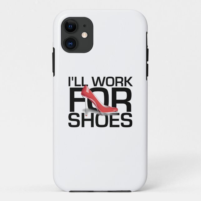 Capa Para iPhone 11 TI I Trabalho para Calçados (Verso)