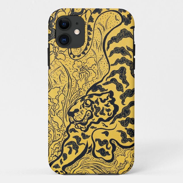 Capa Para iPhone 11 Tigre (Verso)