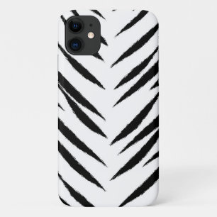 Capa Para iPhone 11 Tigre Branco