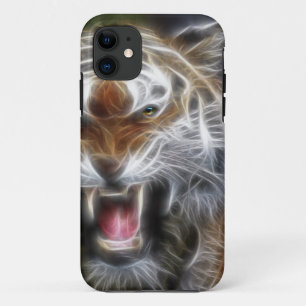 Capa Para iPhone 11 Tigre de Gatos-Grande Selvagens