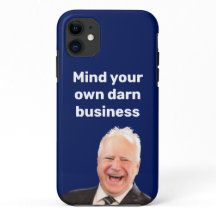 Tim Walz se preocupe com seu negócio.