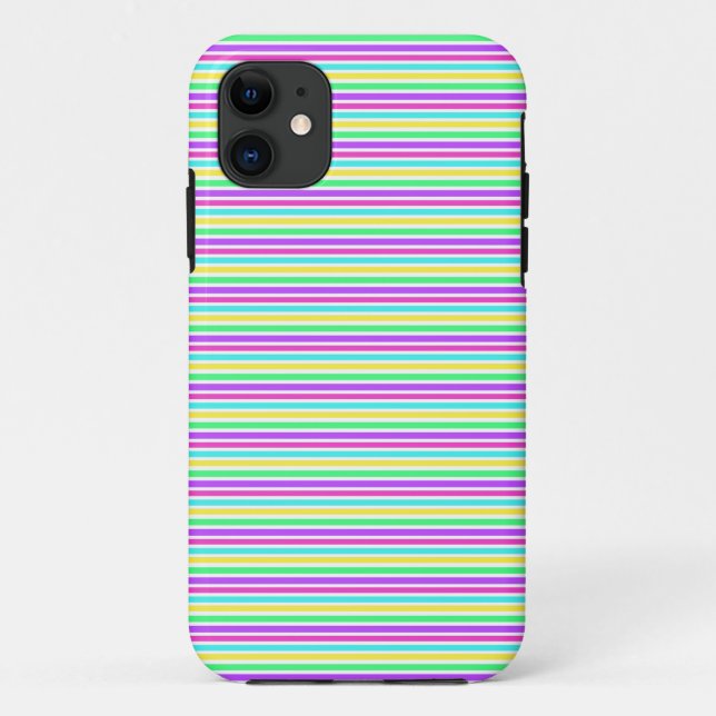 Capa Para iPhone 11 Tiny Rainbow (Verso)