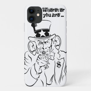 Capa Para iPhone 11 Tio Sam