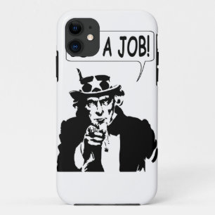 Capa Para iPhone 11 Tio Sam Arranja Um Emprego