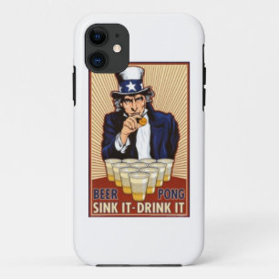 Capa Para iPhone 11 tio Sam que joga o cobrir do iphone do pong da