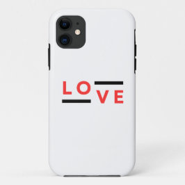Capa Para iPhone 11 Tipografia do Amor
