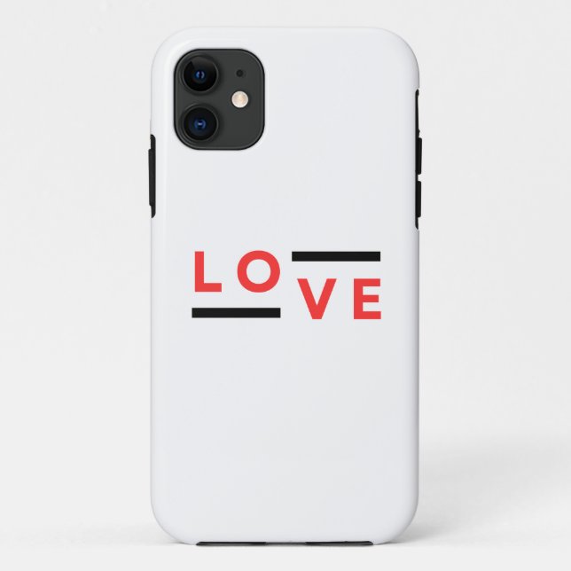 Capa Para iPhone 11 Tipografia do Amor (Verso)