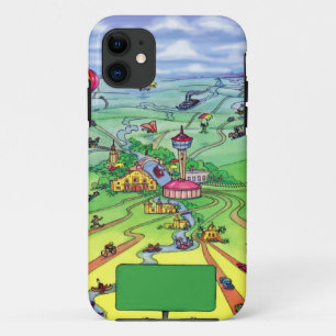 Capa Para iPhone 11 Todas as estradas levam a San Antonio Texas