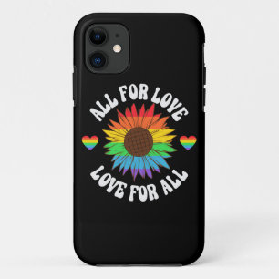 Capa Para iPhone 11 Todos Pelo Amor Para Todos Orgulho gay Mês