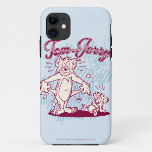 Capa Para iPhone 11 Tom e Jerry quebraram