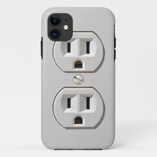 Capa Para iPhone 11 Tomada de corrente elétrica