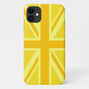 Capa Para iPhone 11 Tomada de União Amarela vibrante