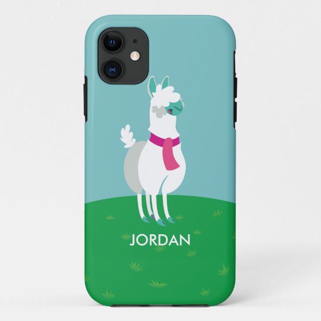 Capa Para iPhone 11 Tommy o lama (Verso)